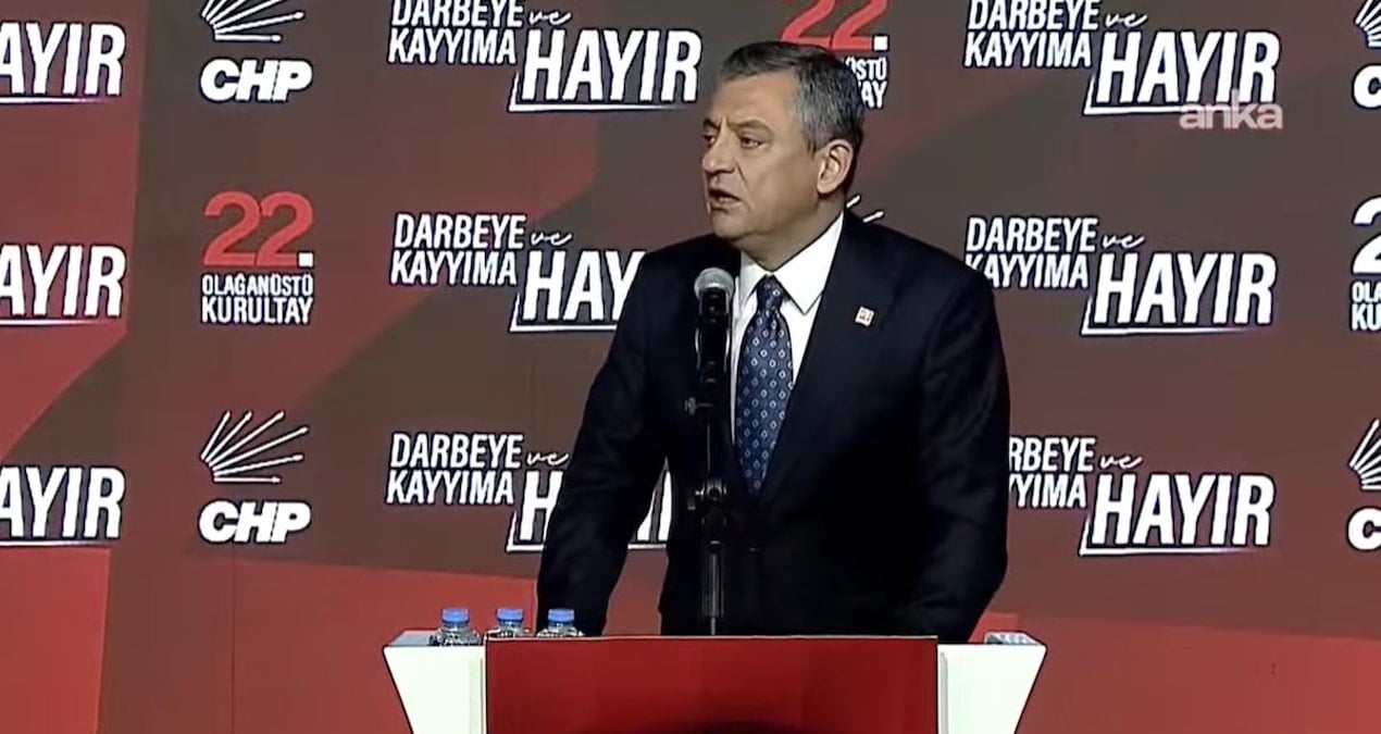 chp kurultayi basladi ozgur ozel konusuyor FZZE1e5Q