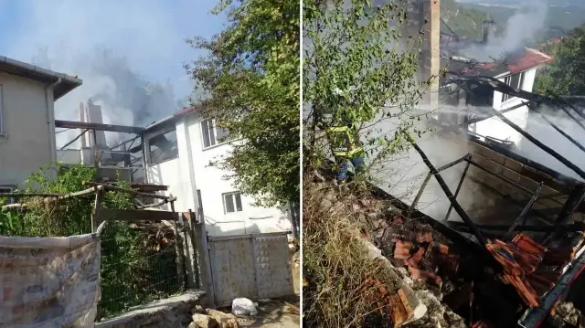 hisarcikta bir evde cikan yangin ormana sicramadan sonduruldu tGTjZCRW