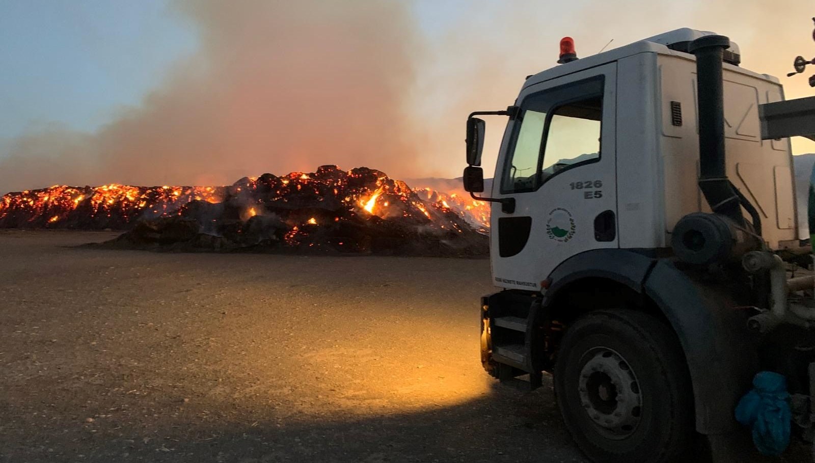 mardindeki misir balyasi yangini sondu elcqguFM