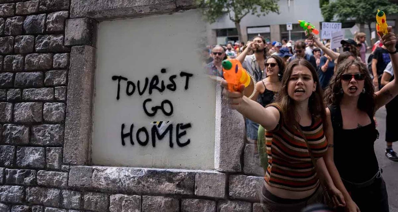 ulkedeki protestolar had safhaya ulasti turistlere tahammul kalmadi gordukleri yerde su sikiyorlar PxcALjVv