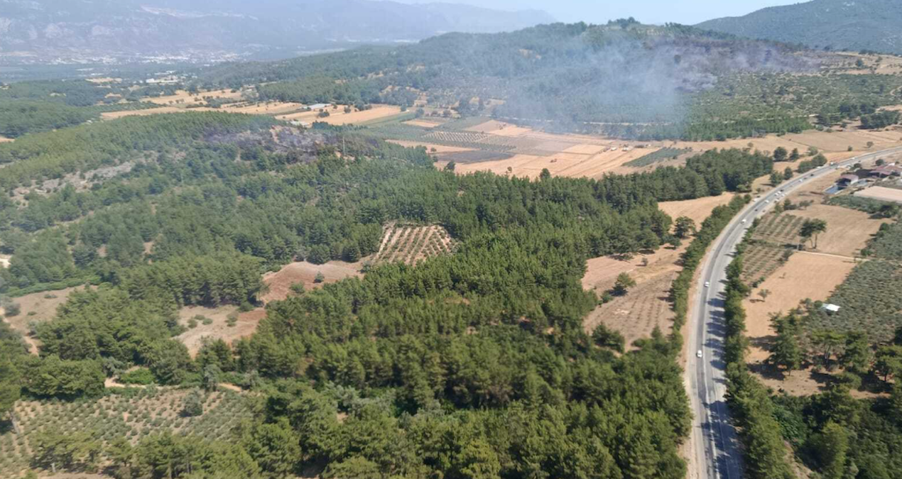 Seydikemer’deki yangın kontrol altına alındı