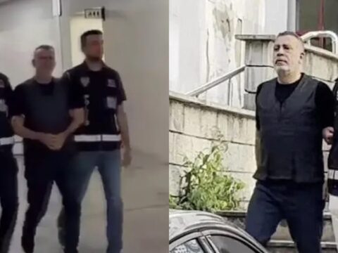 Haluk leventin tutuklanma goruntusu ortaya cikti dikkat ceken kelepce detayi MMEmmb66