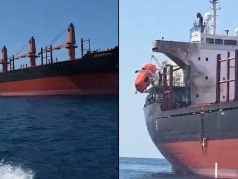 Rusya aciklarinda dron saldirisina ugrayan ticari gemide bir personel oldu istanbulda sorusturma baslatildi RAPTOrTK